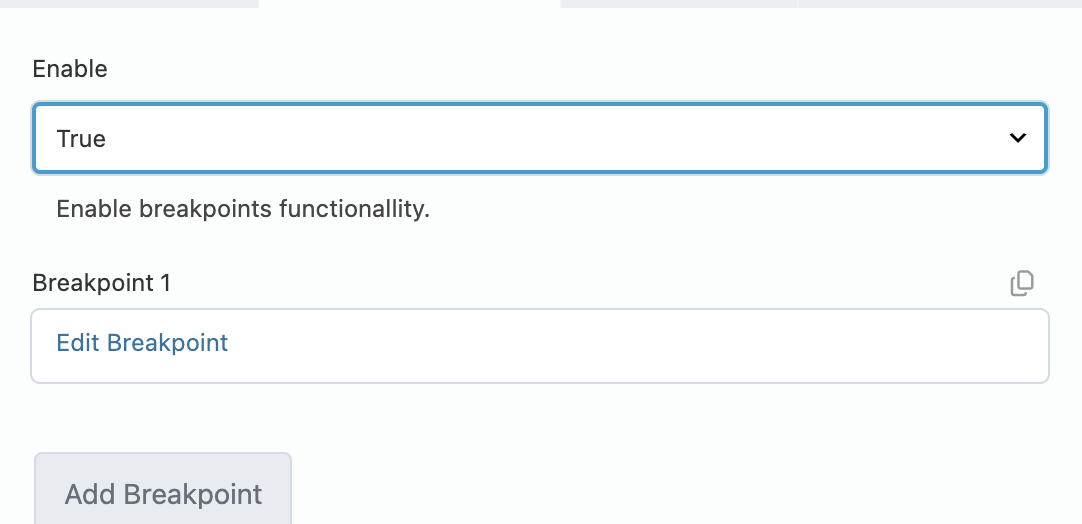 Responsive tab — enabling breakpoints